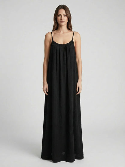Driftline™ – Rückenfreies Maxikleid