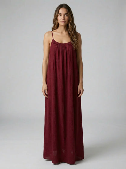 Driftline™ – Rückenfreies Maxikleid