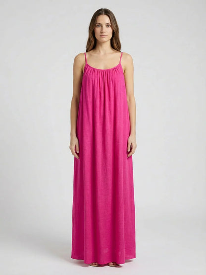 Driftline™ – Rückenfreies Maxikleid