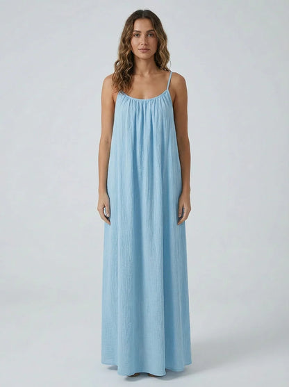 Driftline™ – Rückenfreies Maxikleid