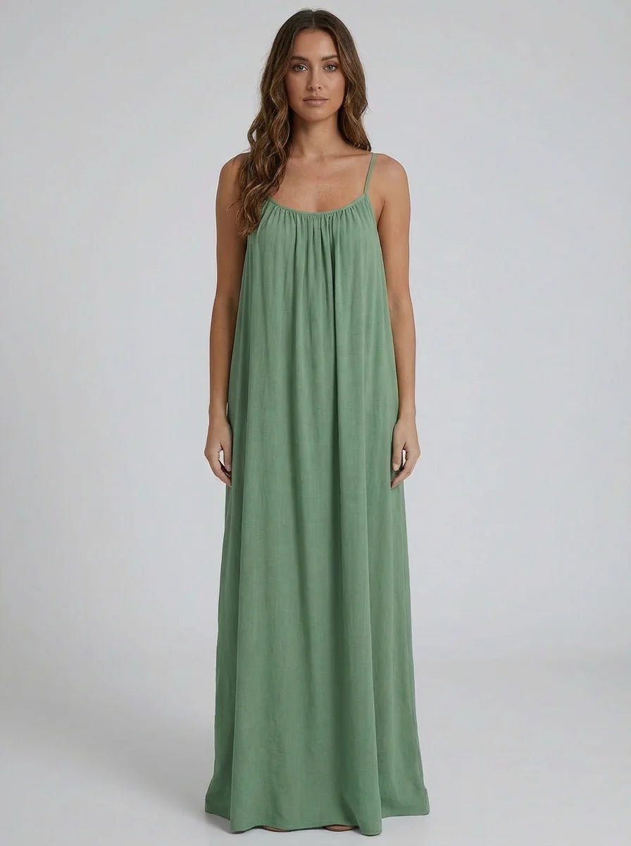 Driftline™ – Rückenfreies Maxikleid