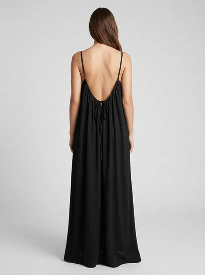 Driftline™ – Rückenfreies Maxikleid